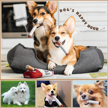 Cigarette-Shaped Dog Toy